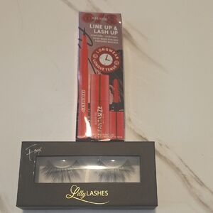 Lilly Lashes Fantasy Set with Onesize Black Mascara & Black Liner